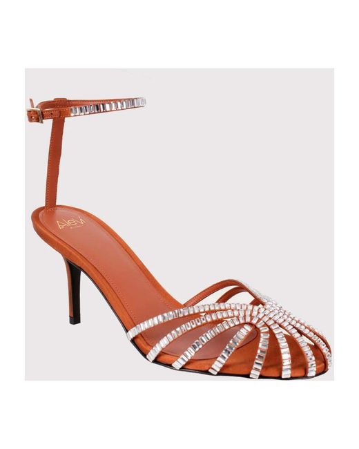 ALEVI Pink High Heel Sandals
