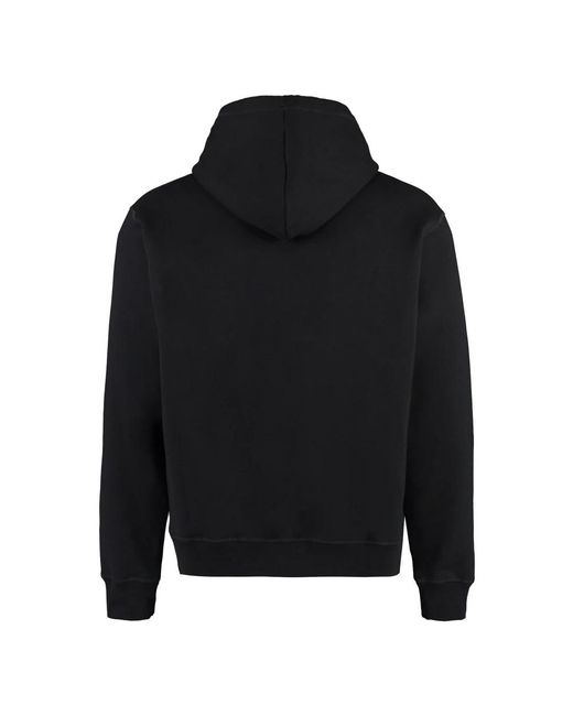 DSquared² Hoodies & Sweatvesten ,Zwart ,Katoen Cool Fit Hoodie in het Black voor heren