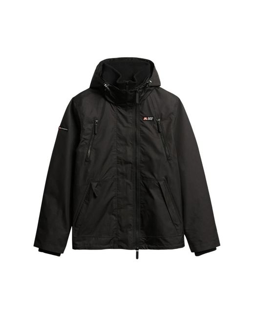 Winter Jackets di Superdry in Black da Uomo