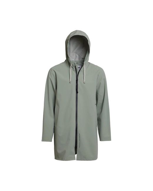 Stutterheim Leichter wasserdichter regenmantel in Gray für Herren