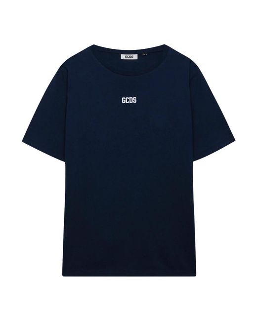 Gcds Basic Logo Regular Tee in Blue für Herren