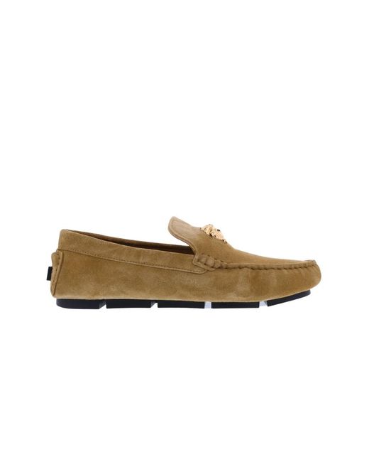 Versace Natural Loafers for men