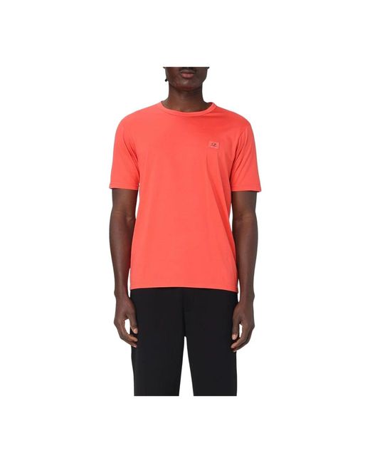 T-Shirts di C P Company in Red da Uomo