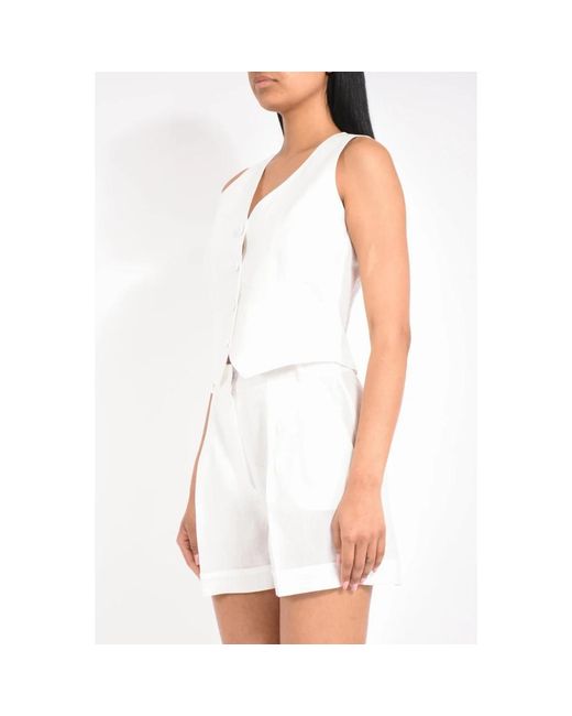 ACTUALEE White Vests