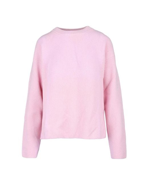 Ballantyne Pink Round-Neck Knitwear