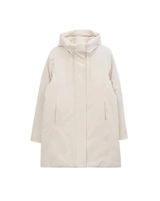Tanta Jassen ,Wit ,Polyester Sturm Regenjas in het White