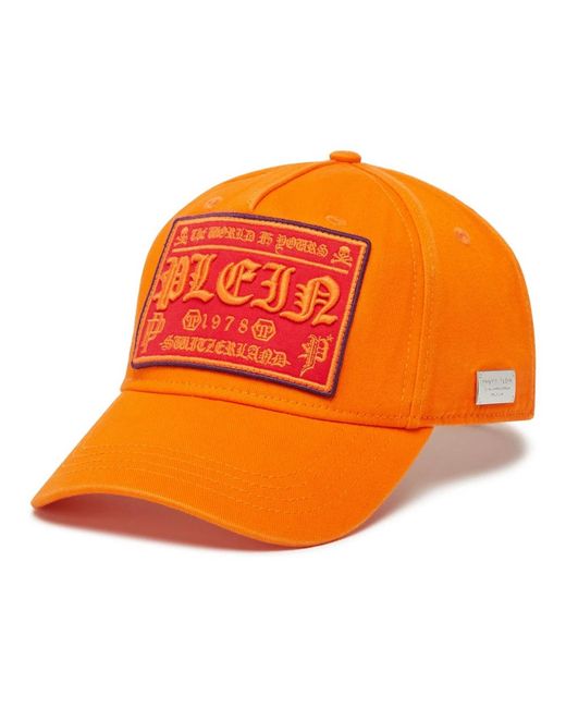 Caps Philipp Plein de color Orange