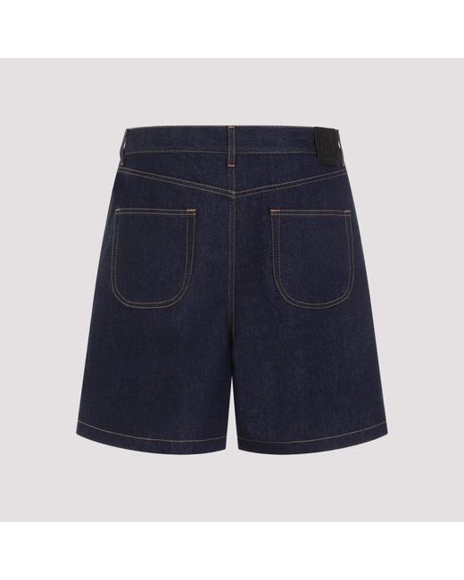 Shorts > denim shorts Off-White c/o Virgil Abloh pour homme en coloris Blue