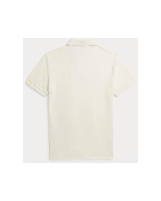 Ralph Lauren White Polo Shirts for men