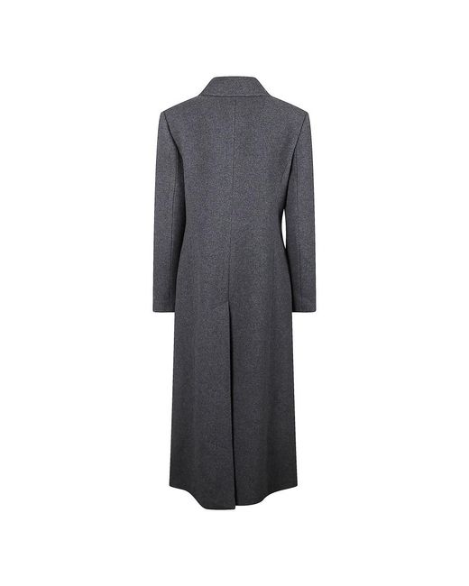 THE NINA STUDIO Gray Double-Breasted Coats
