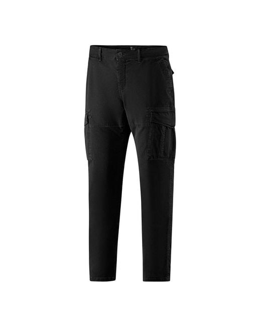 Slim-Fit Trousers di Bomboogie in Black da Uomo