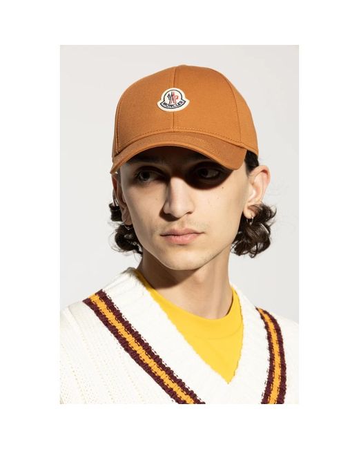 Moncler Brown Hats & Caps for men