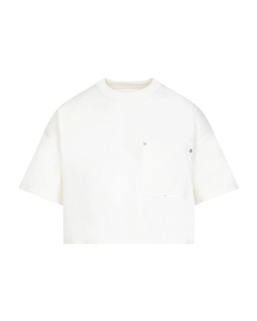 Bottega Veneta White T-Shirts