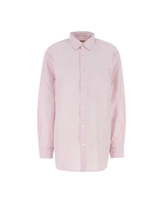 Tekla Pink Casual Shirts for men