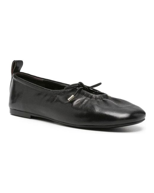 ADRIANNA FERETTI Black Ballerina Shoes