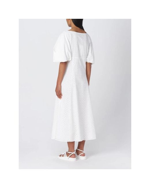 KENZO White Midi Dresses
