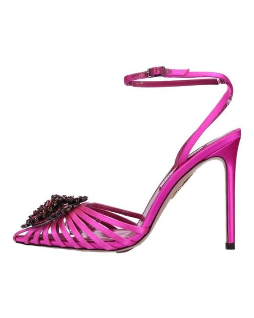 Aquazzura Pink High Heel Sandals