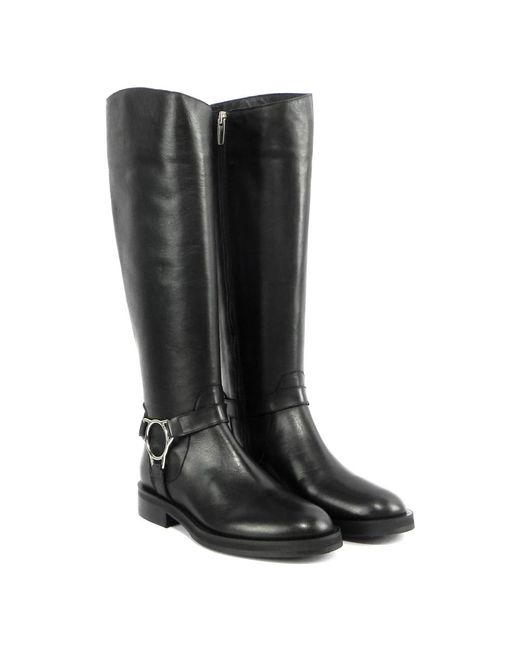 Bervicato Black Winter Boots