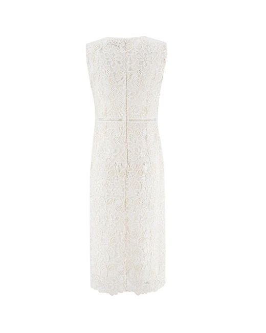 Midi Dresses Ermanno Scervino en coloris White