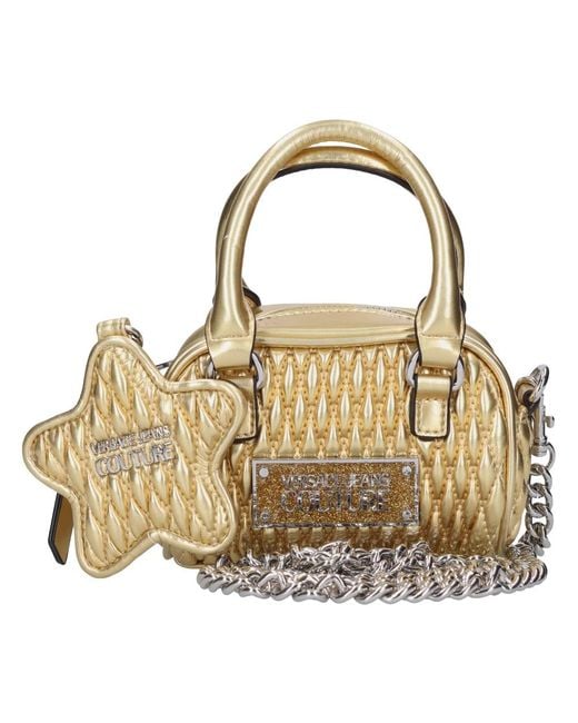 Versace Jeans Couture Metallic Handbags