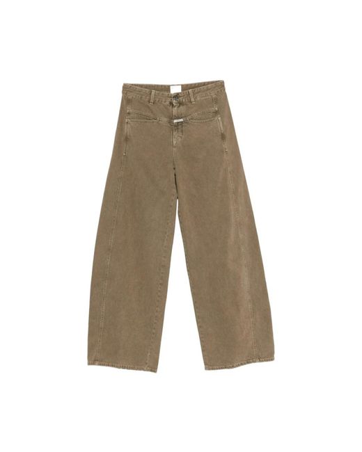 Wide Jeans Closed de color Green