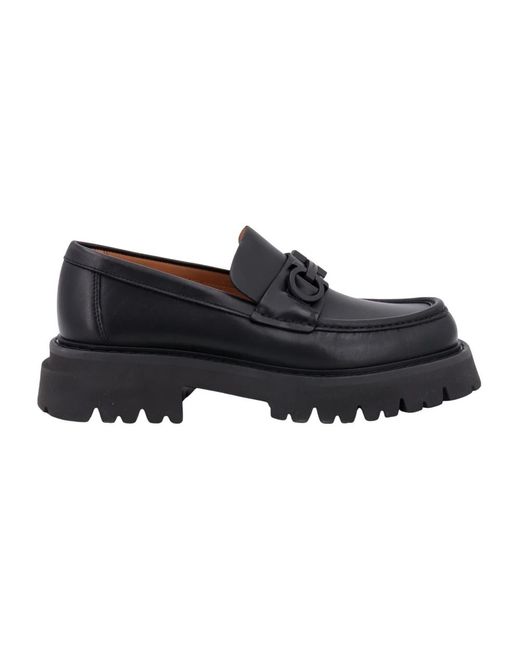 Loafers di Ferragamo in Black da Uomo