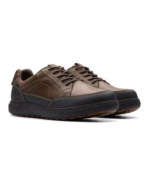 Clarks Wasserdichter Schnürschuh in Brown für Herren