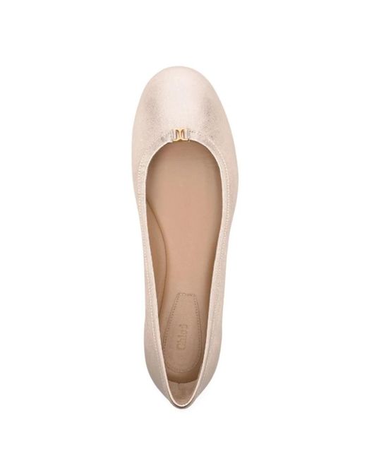 Shoes > flats > ballerinas Chloé en coloris White