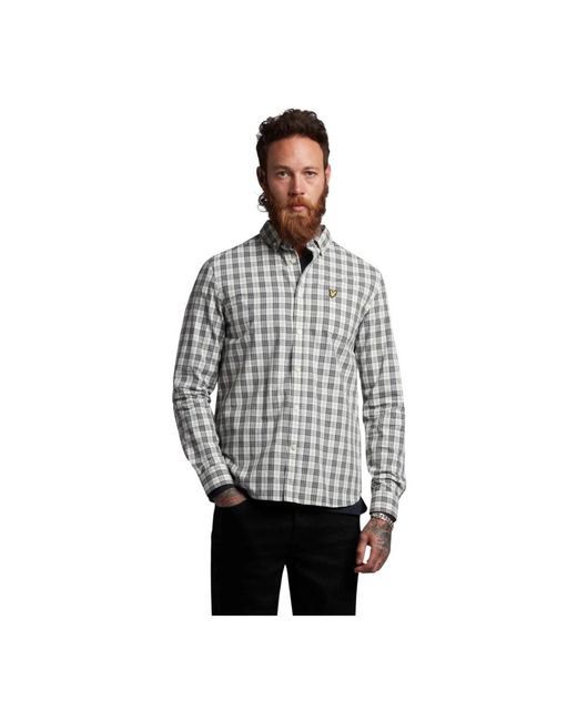 Lyle & Scott Gray Casual Shirts for men