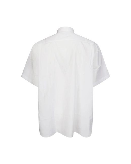 Comme des Garçons White Short Sleeve Shirts for men