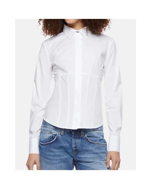 Dondup Camicia in het White