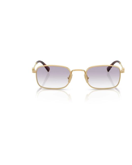 Miu Miu Metallic Sunglasses