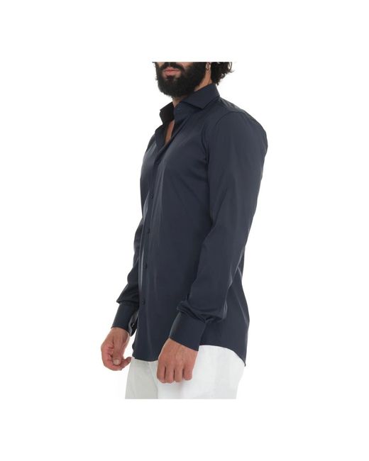 Boss Blue Casual Shirts for men