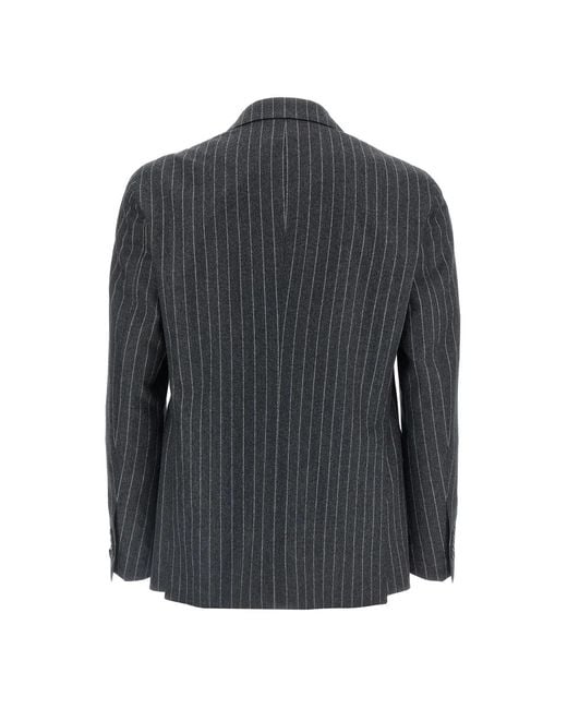 Tagliatore Black Single Breasted Suits for men