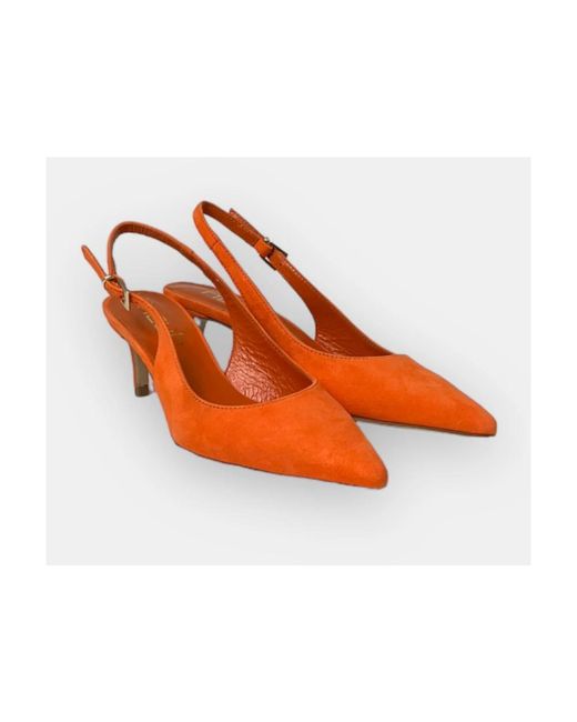 NCUB Orange Pumps
