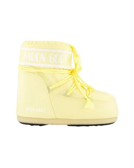 Moon Boot Yellow Winter Boots