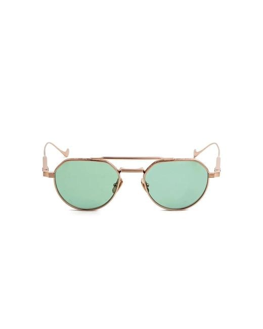 Cutler & Gross Green Sunglasses