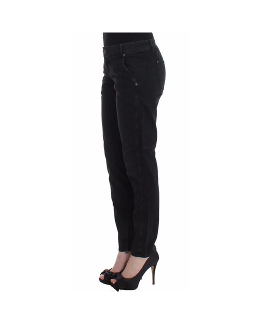 Ermanno Scervino Black Slim Fit Jeans