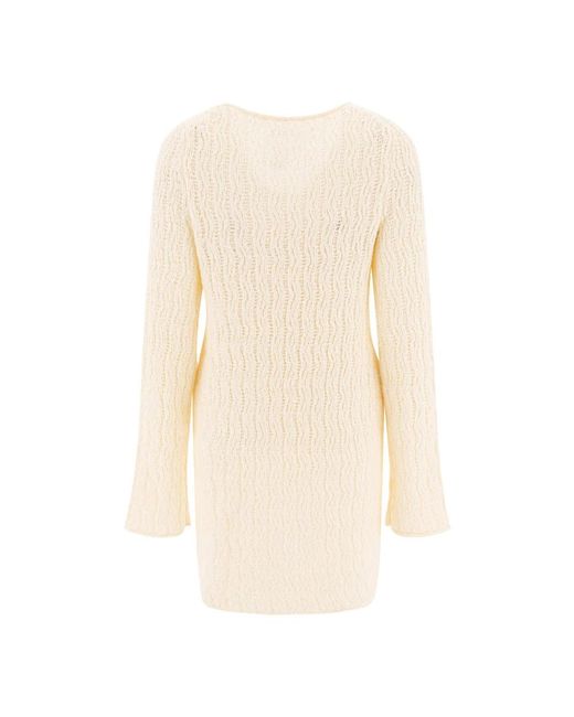 Loulou de Saison Natural Knitted Dresses