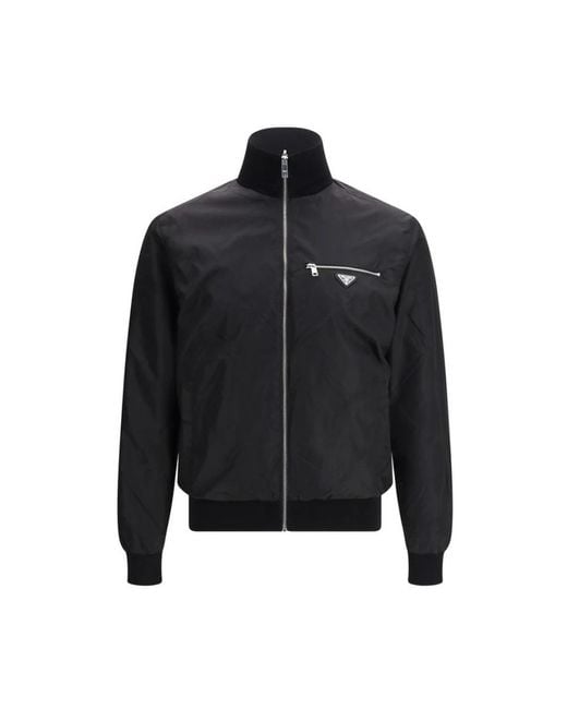Zip-Throughs Prada de hombre de color Black