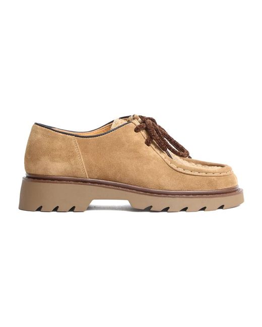 Maze Laced Shoes in het Brown