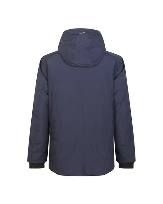 Woolrich Jassen ,Blauw ,Polyester Blauwe Cloud Parka Jas in het Blue voor heren