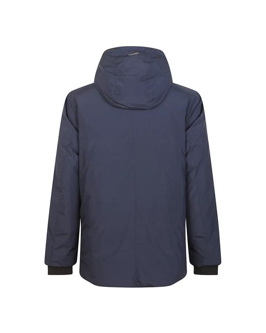 Woolrich Blue Winter Jackets for men