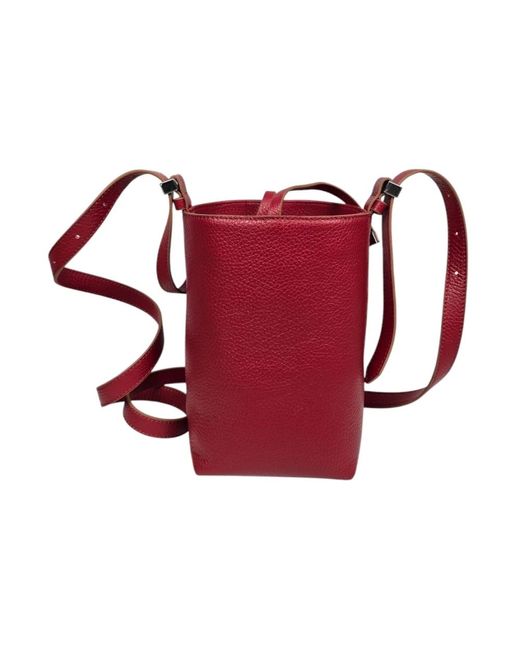 Gianni Chiarini Red Shoulder Bags