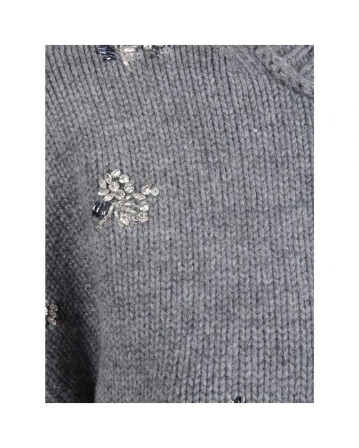 Jonathan Simkhai Round-Neck Knitwear in het Gray