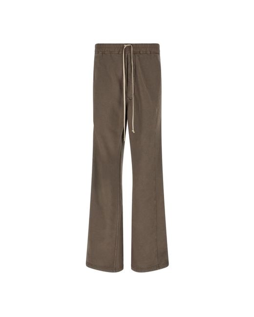 Rick Owens Brown Wide Trousers for men