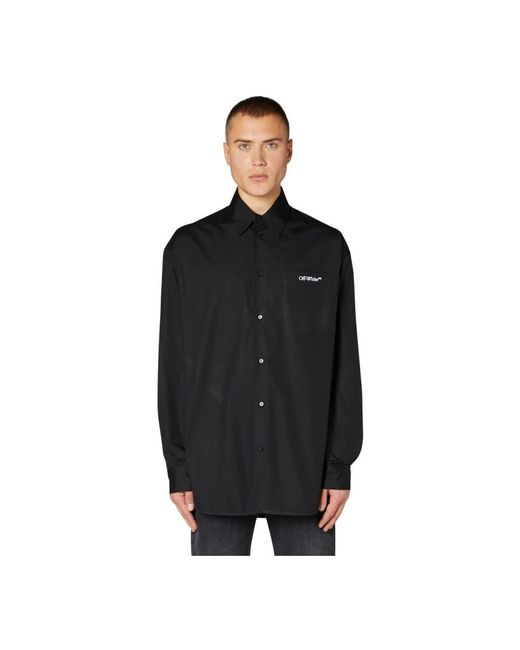 Off-White c/o Virgil Abloh Black Casual Shirts for men