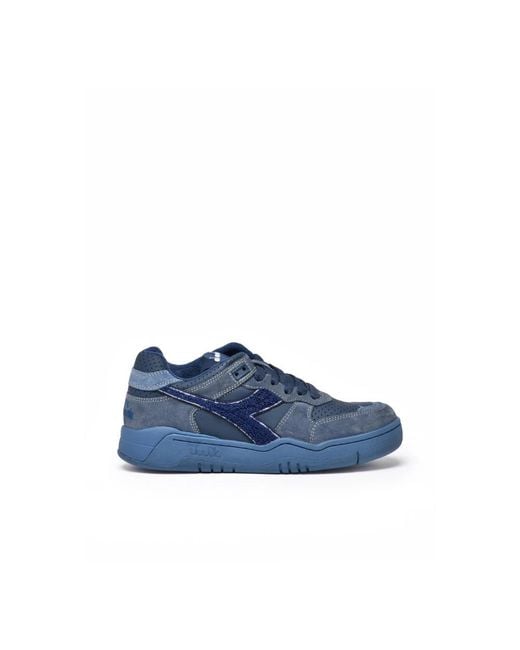 Diadora Blue Sneakers for men