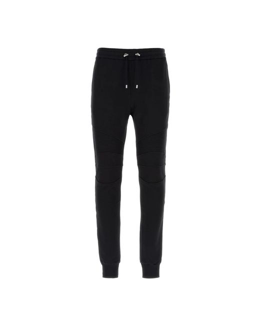 Balmain Black Sweatpants for men