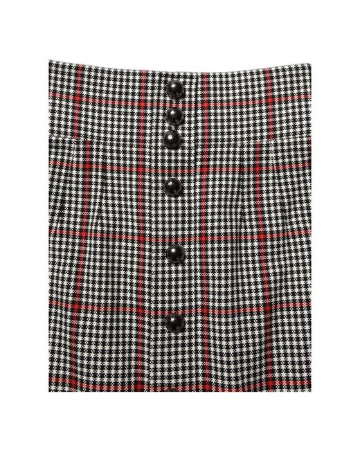 Dolce & Gabbana Gray Short Skirts